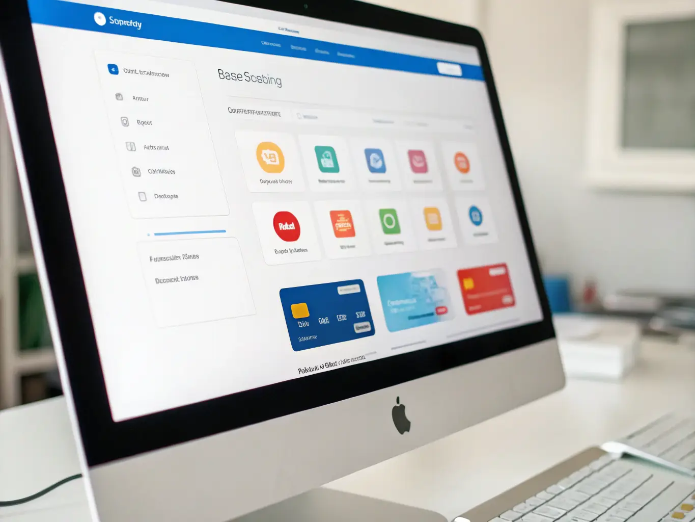 A clean, modern interface of Enfuce's card issuing platform, showcasing its user-friendly design and comprehensive features for managing card programs.
